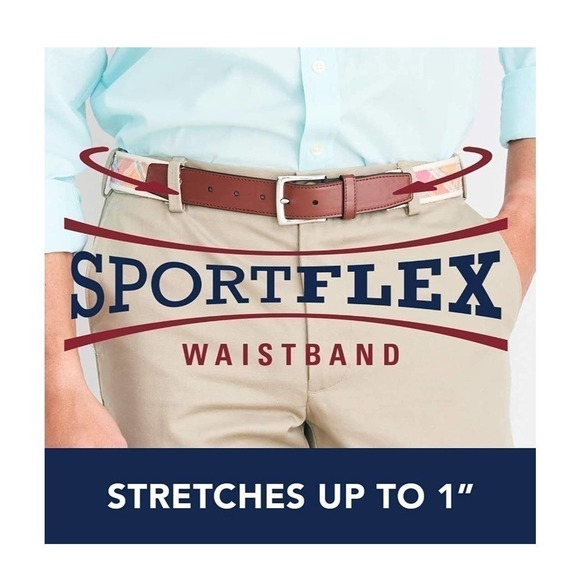 Izod Performance Stretch Chino Pants 50W x 29L - Picture 7 of 11